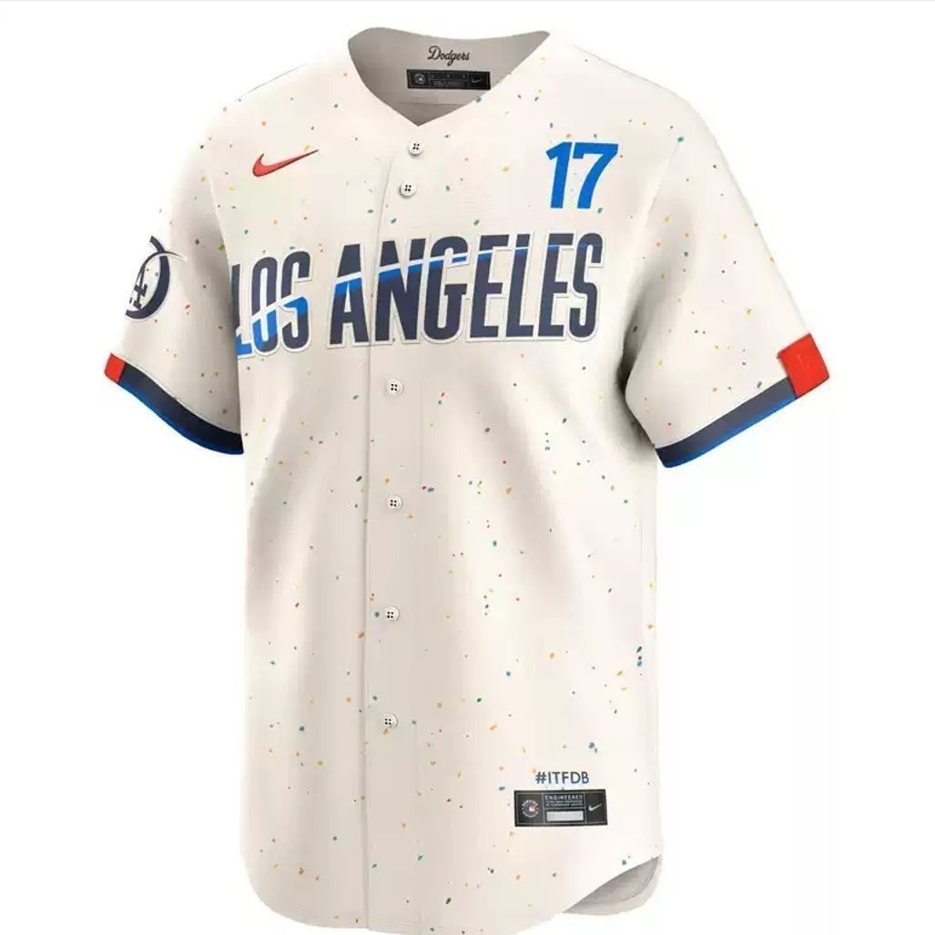 【新品未使用】ドジャース　大谷翔平 　ユニホーム　正規品　XL 新品未使用 大谷翔平 ユニフォーム ドジャース 都市版