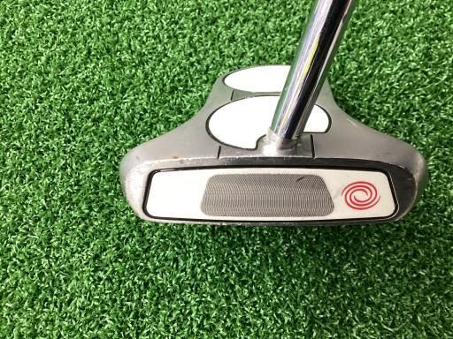 オデッセイ WHITE STEEL 2 ball CENTER SHAFTED 34インチ パター PT スチール フレックスその他 メンズ 男性用 右利き 右用 Cランク ゴルフクラブ