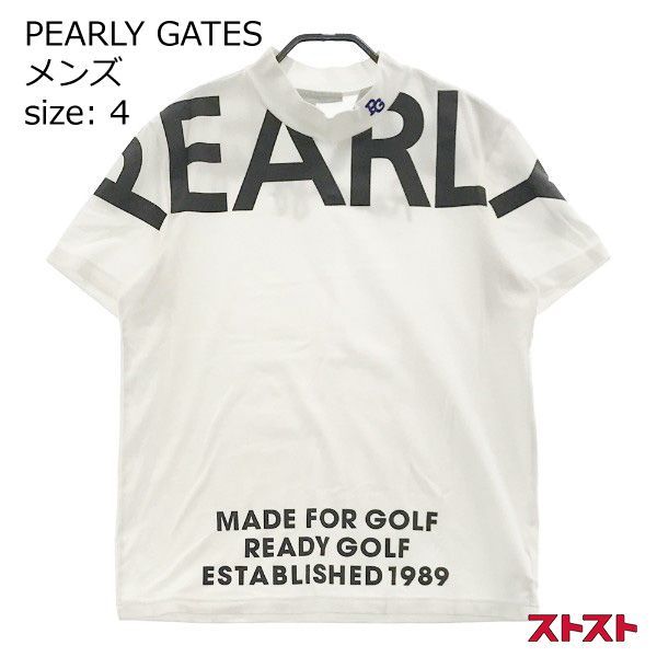 PEARLY GATES パーリーゲイツ 2021年モデル ハイネック 半袖Tシャツ 4