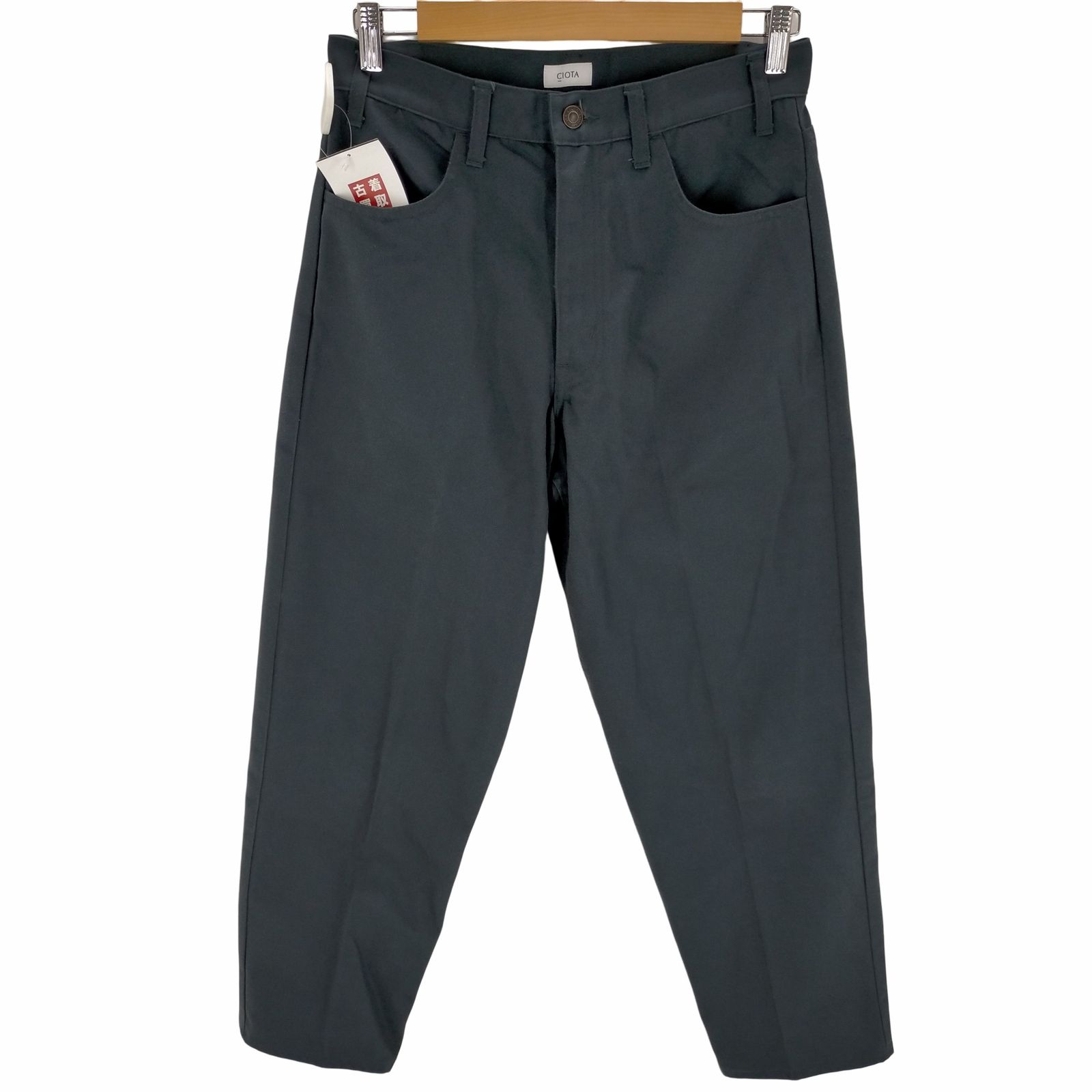 CIOTA シオタ スビンコットン ポリエステルツイル ５ポケットパンツ CIOTA (シオタ) スビンコットンポリエステルツイル ワークパンツ