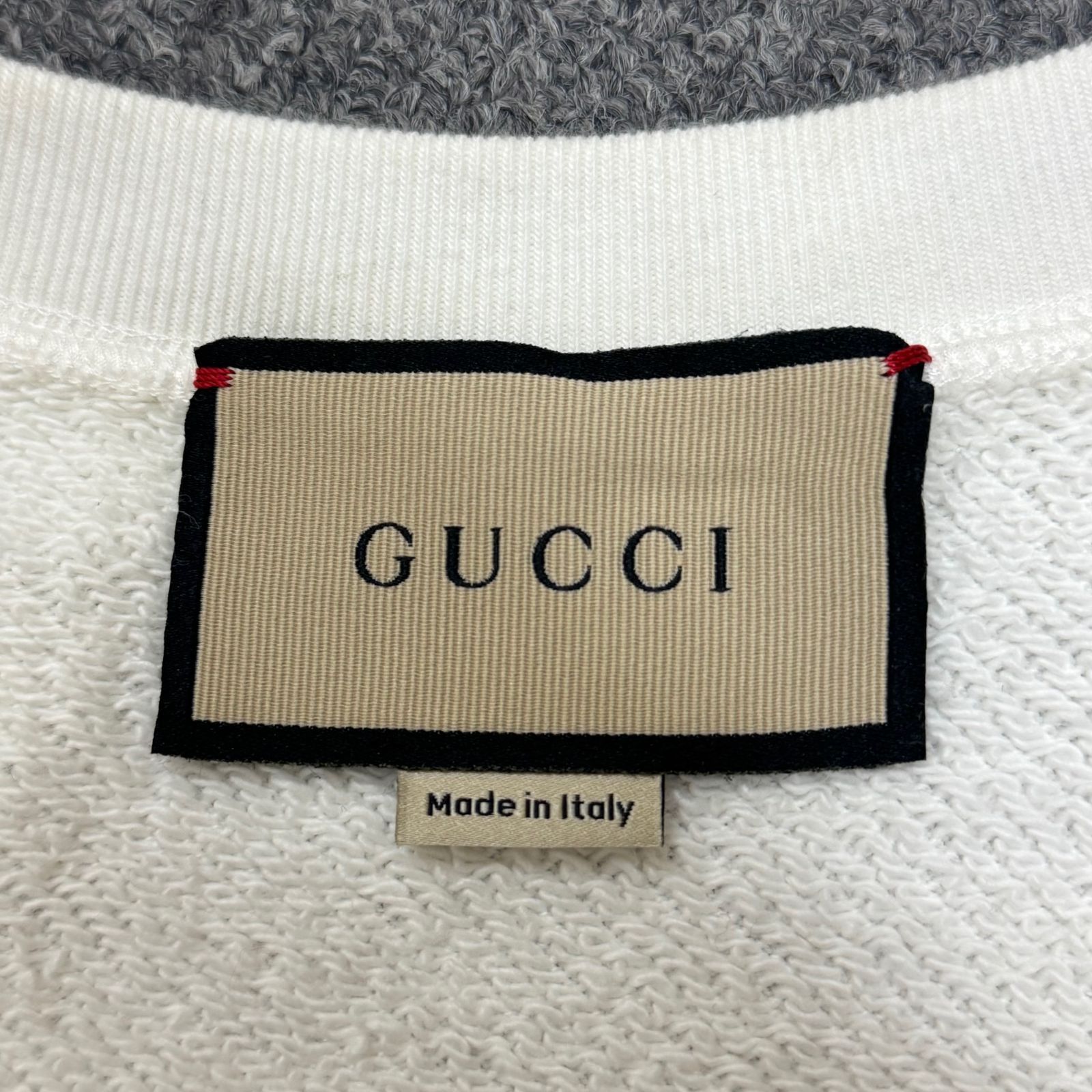 GUCCI ストーン装飾 クルーネック スウェット