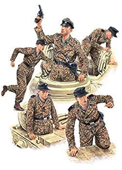 【中古】(未使用･未開封品)　ミニアート 1/35 ドイツ戦車兵 フランス1944 特別版 武器・装備品付 プラモデル MA35252 6k88evb