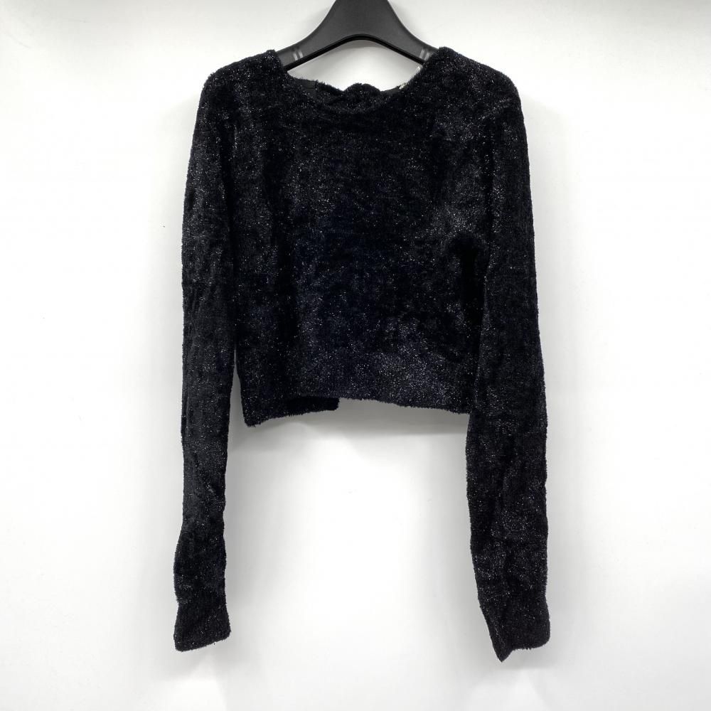 中古】noir kei ninomiya AD2018 ラメ リボントップス サイズS 
