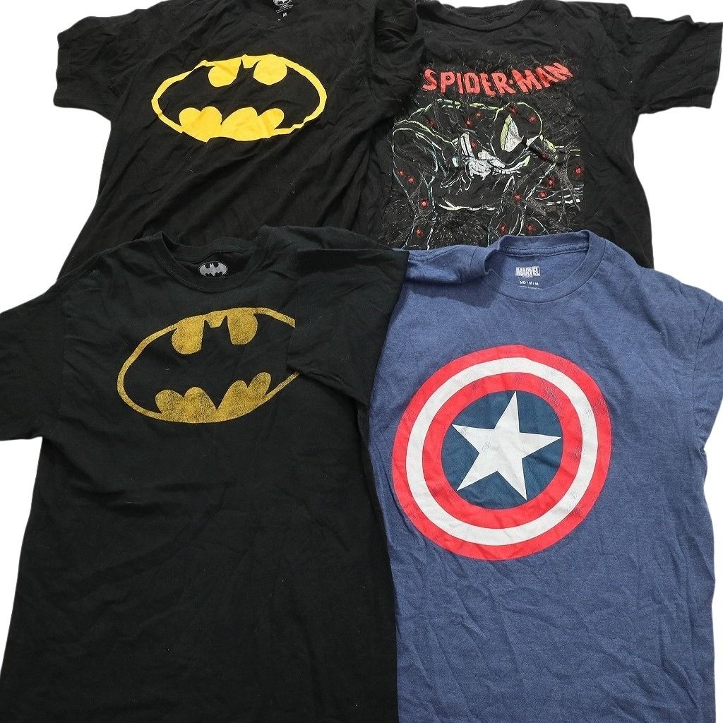 マーベル　DC まとめうり 古着卸 まとめ売り マーベル DCコミック 半袖Tシャツ 14枚セット