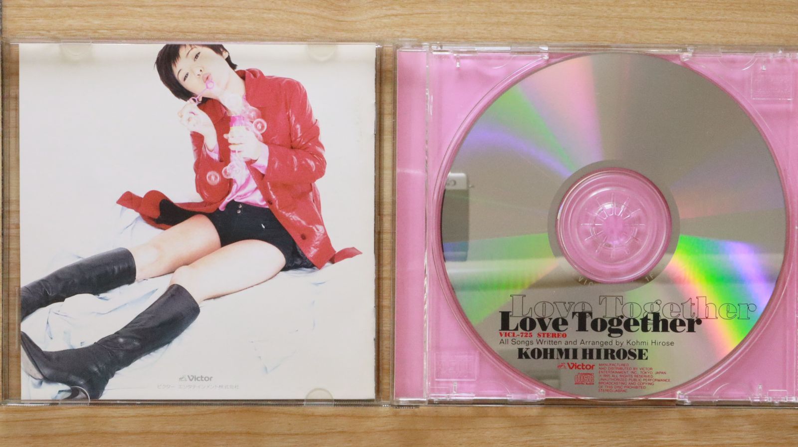 国内盤CD☆広瀬香美/Kohmi Hirose□ LOVE TOGETHER 【VICL725