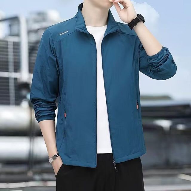 種類16：M 80/D：ダークグレー メンズ ファッション 服 用 オシャレ シンプル 大人 かっこいい ストリート 夏コーデ トップス  日焼け防止 薄手 ジャケット コートスキン 日焼け防止 