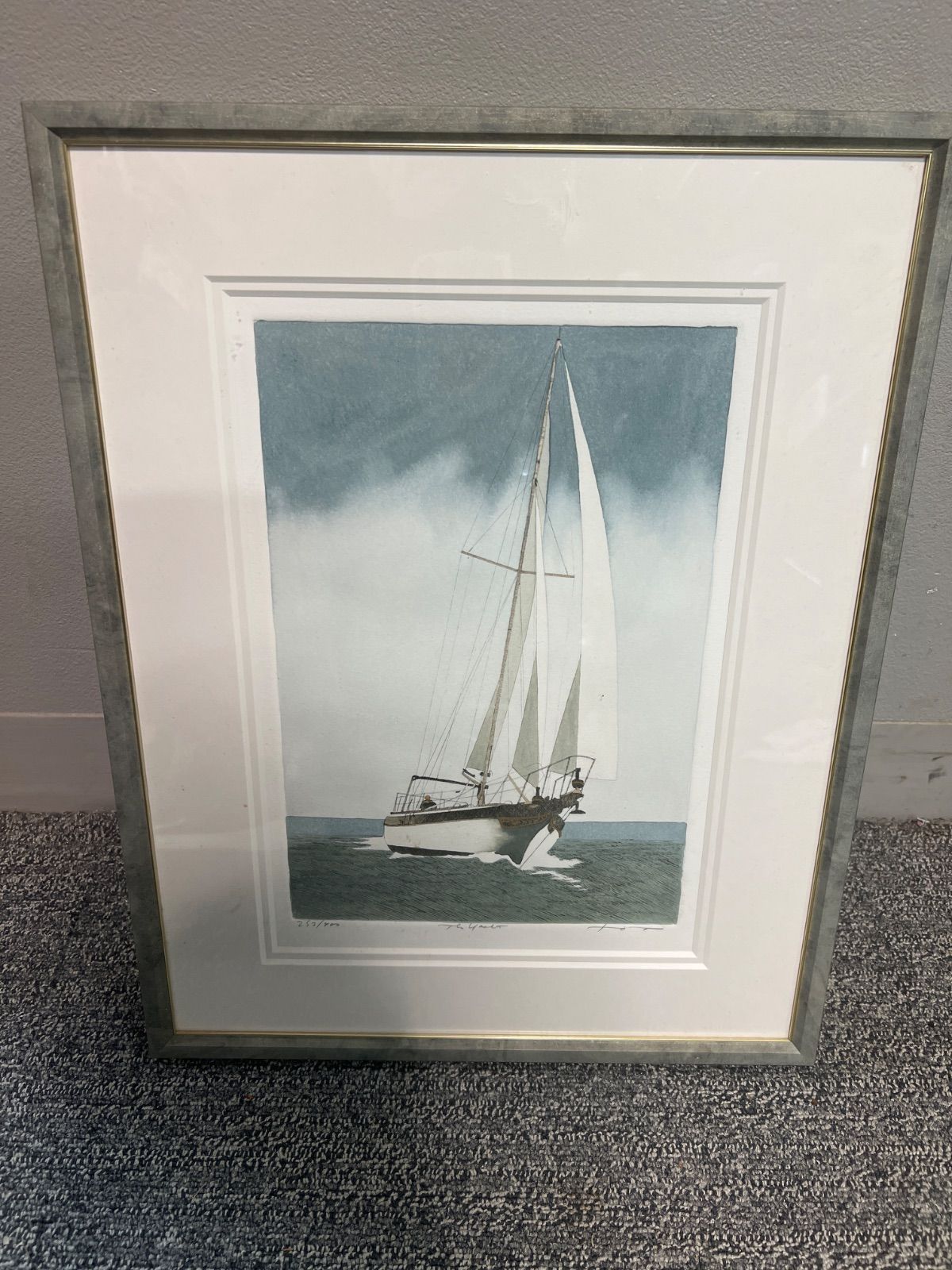 クレイジーキャッツ【油絵】【絵画】 西房浩二「キャッスルガーデン（イギリス）」油絵・F6号 絵画