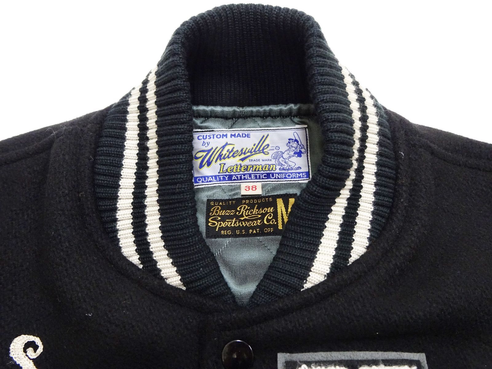 BUZZ RICKSON'S×PEANUTS 30oz.WOOL MELTON AWARD JACKET