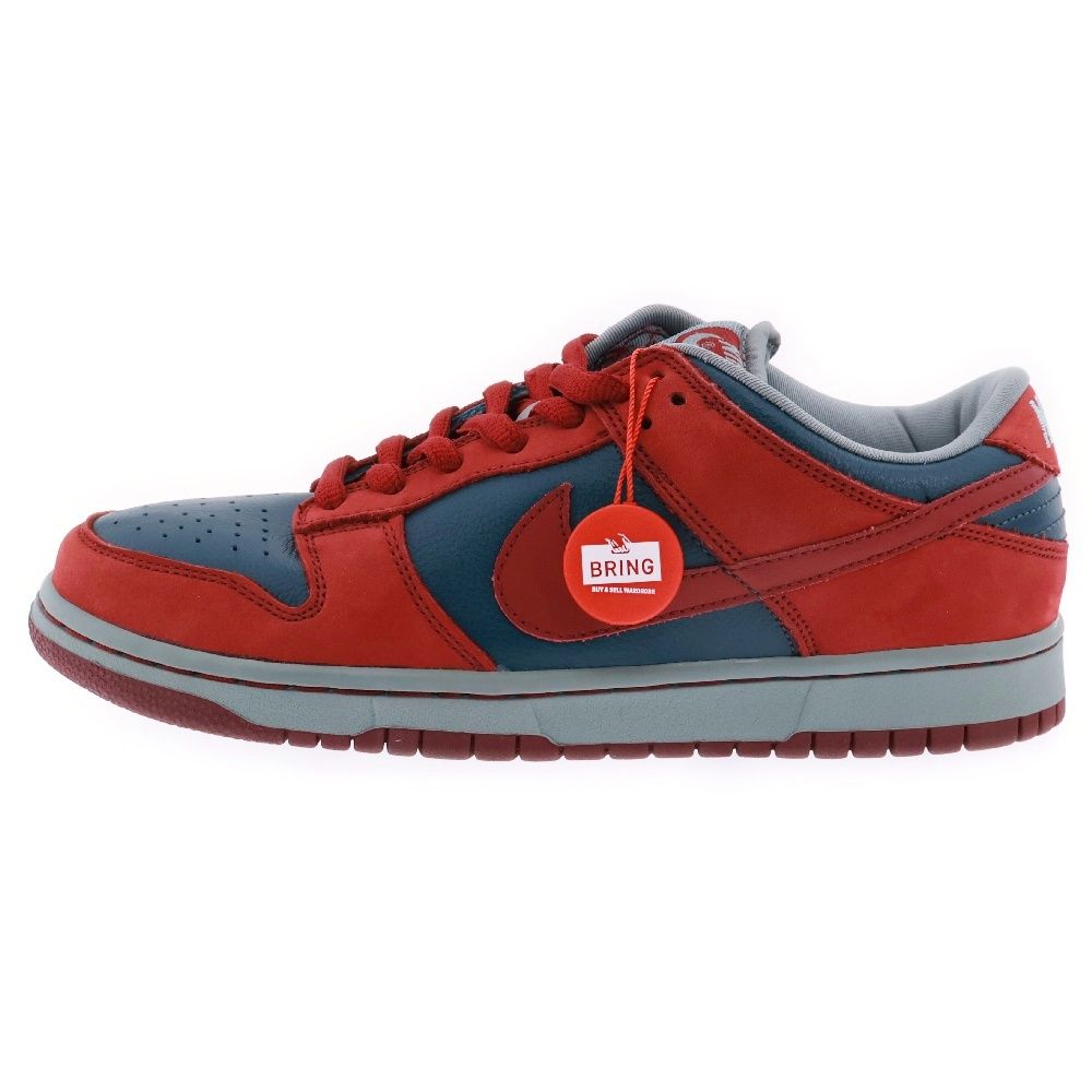 NIKE SB (ナイキエスビー) DUNK LOW Red Shark ダンクロー シャーク 