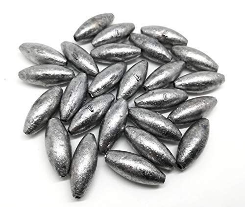 4号(約15g) 25個入 全国ナツメ型 なつめおもり 4号(約15g) 25個入