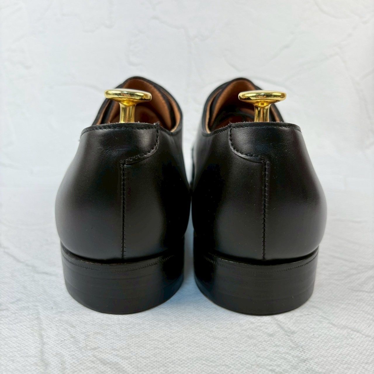 【良品】クロケットアンドジョーンズ グッドウッド プレーン 外羽根 黒 6 極美品】Crockett&Jones クロケットアンドジョーンズ GOODWOOD