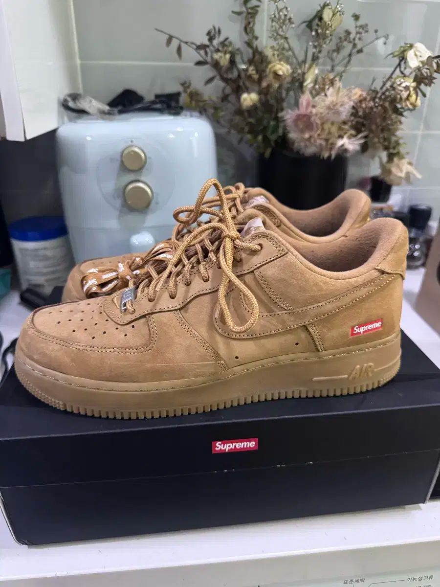 NIKE ナイキ エアフォース 1 x Supreme シュプリーム エア フォース 1 ブラウン 275