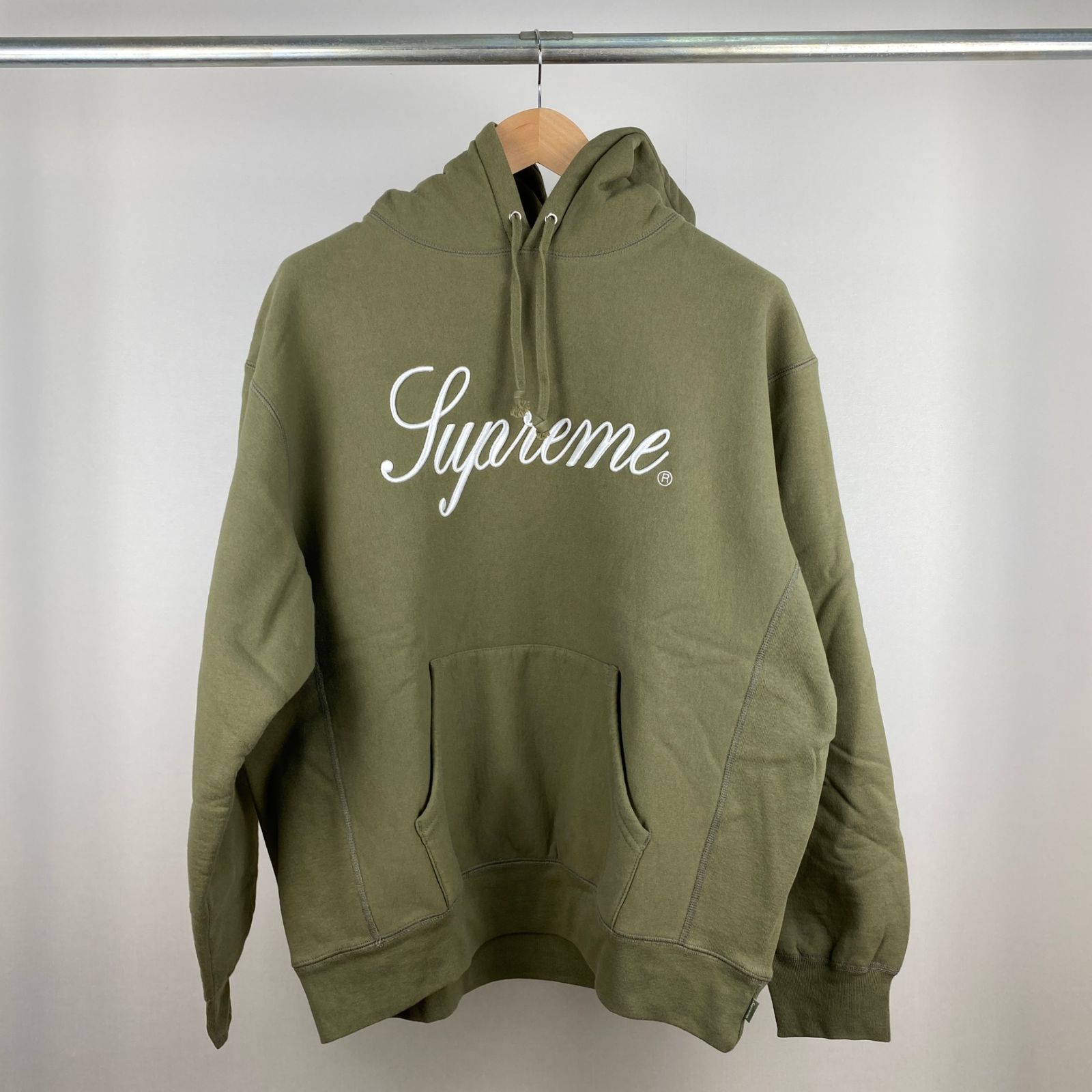 SUPREME パーカー メンズ L 小売 緑系【】 楽天市場