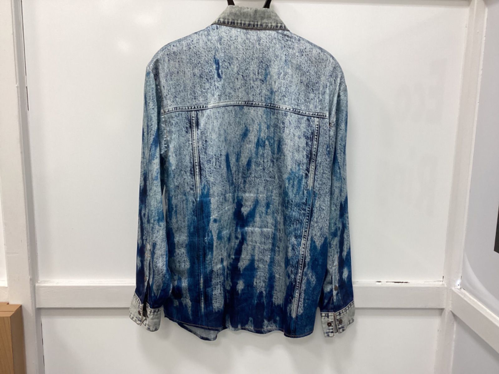 TA248 DIEZEL ディーゼル トロンプルイユ デニム転写プリント