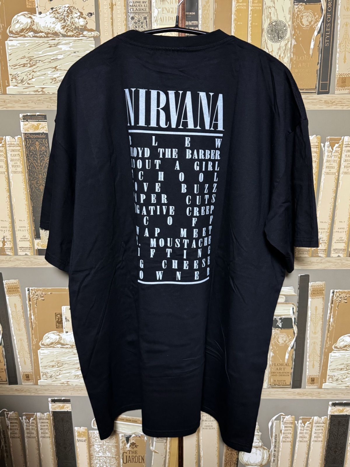 ◇NIRVANA◇ XL バンドT ｢BLEACH｣ 黒 ビッグシルエット 未使用