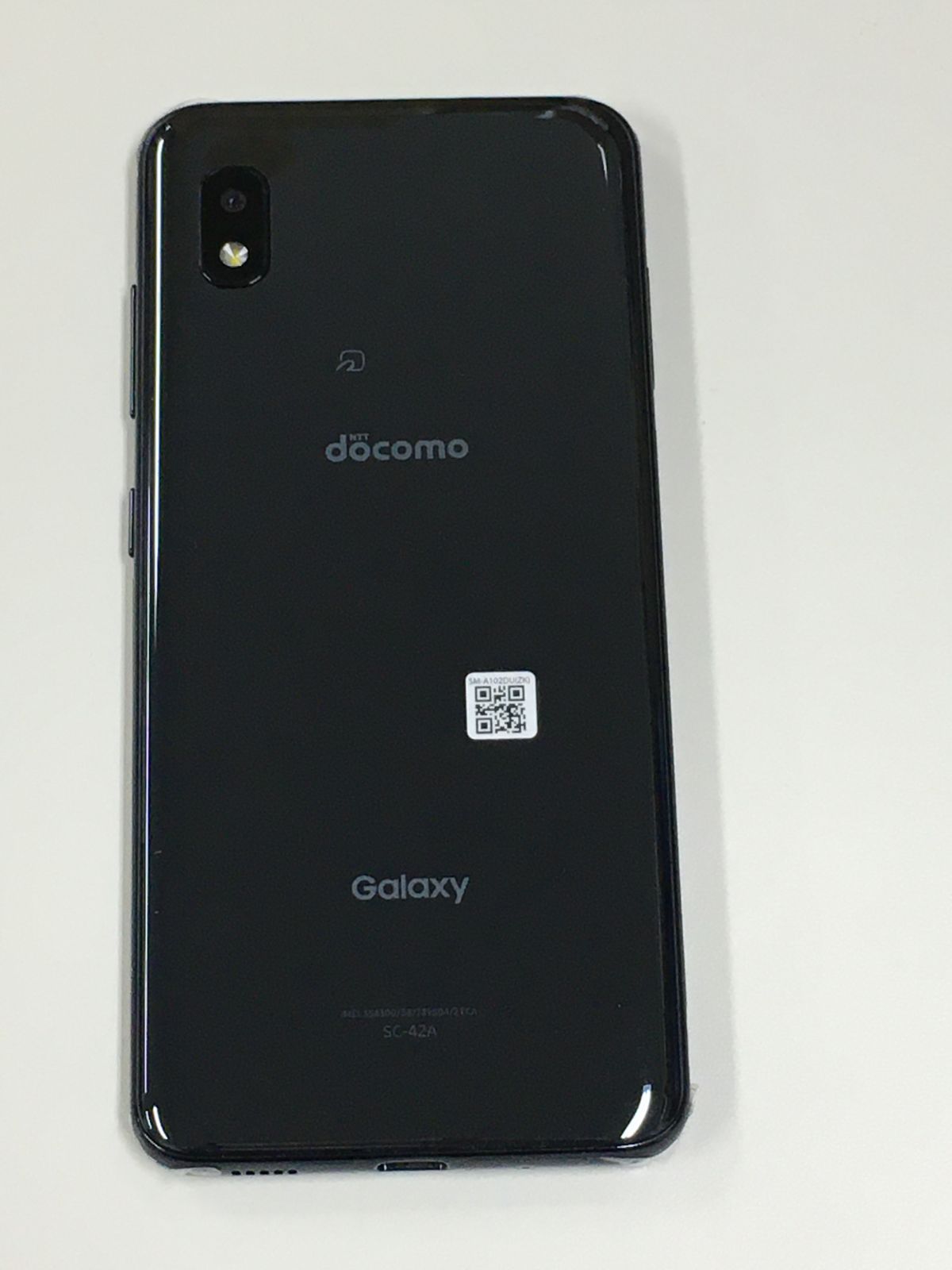 SIMロック解除済 Galaxy A21 SC-42A 黒-