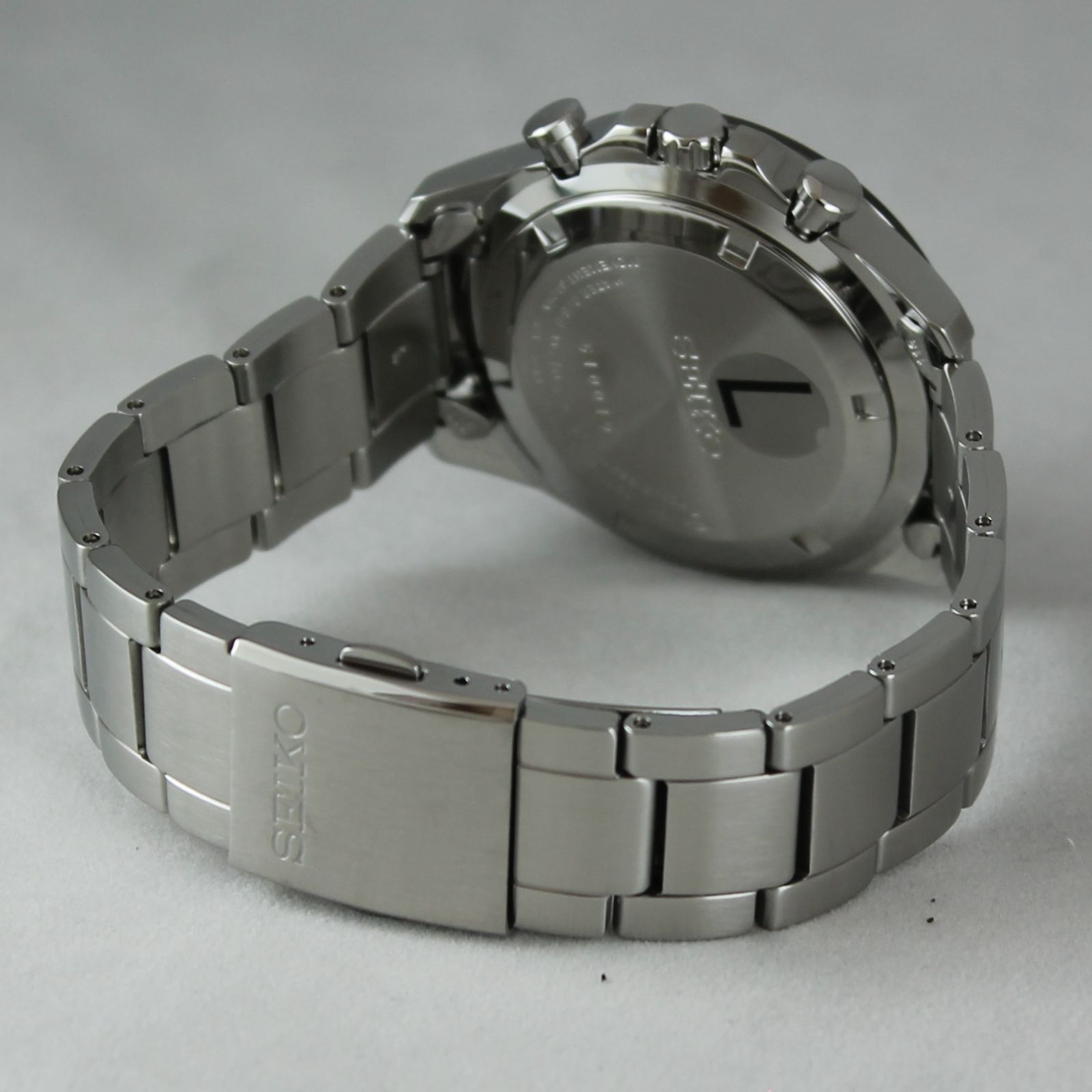 安い！かわいい！ ≪ 11 3 月 23 45まで≫ SEIKO 腕時計 セイコー セレクション スピリット アイス ブルー文字盤 流通 メンズ ビジネス カジュアル クオーツ クロノグラフ SBTR029 シルバー 銀座サコム堂