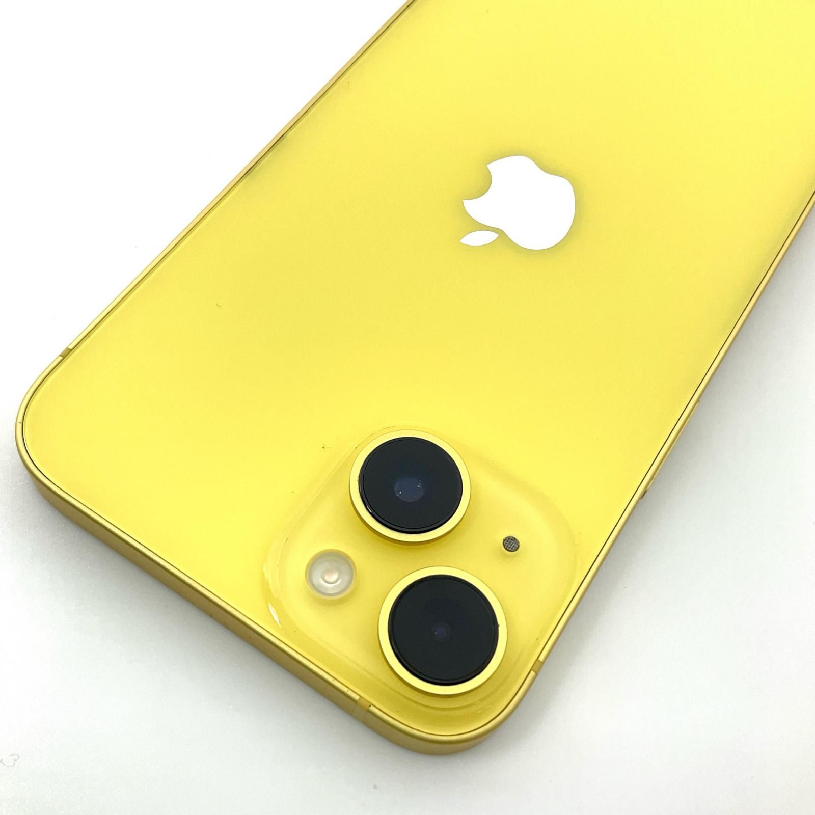 全額返金保証】【最速発送】Apple iPhone 14 256GB イエロー SIMフリー 