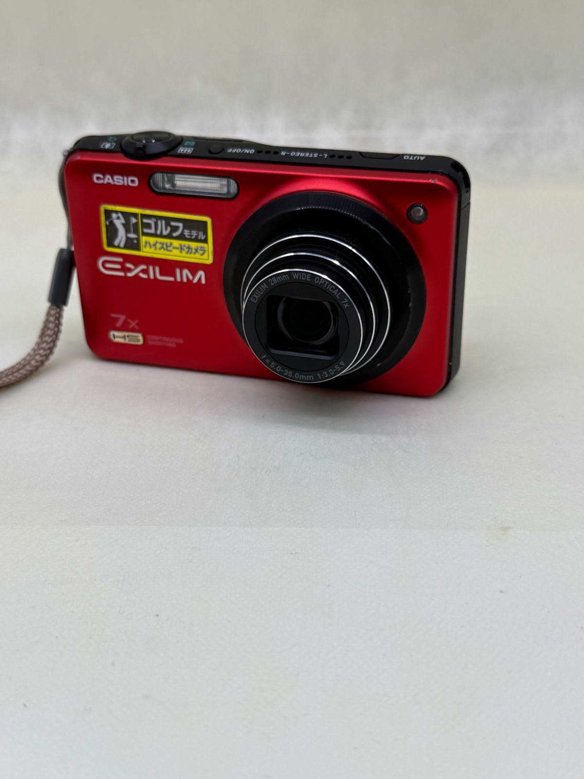 デジカメ　CASIO EXILIM 赤　EX-FC200S EX-FC200S - デジタルカメラ - CASIO