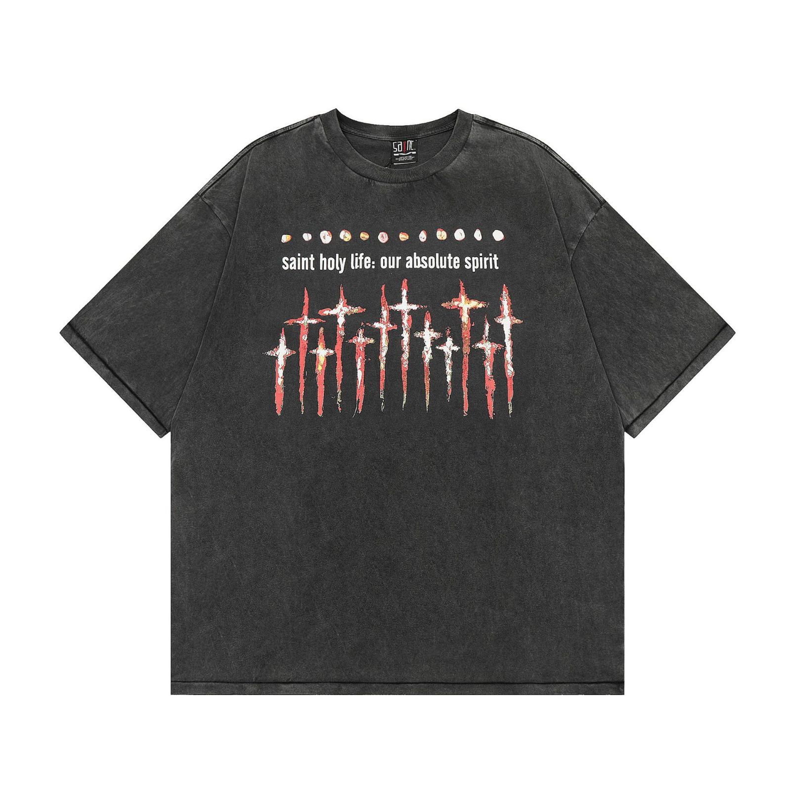 新品 SAINT MICHAEL x FORSOMEONE GOD SS TEE コラボ BLACK SWAY着用 JP THE WAVY着用 T-Pablow着用  7268 - メルカリ