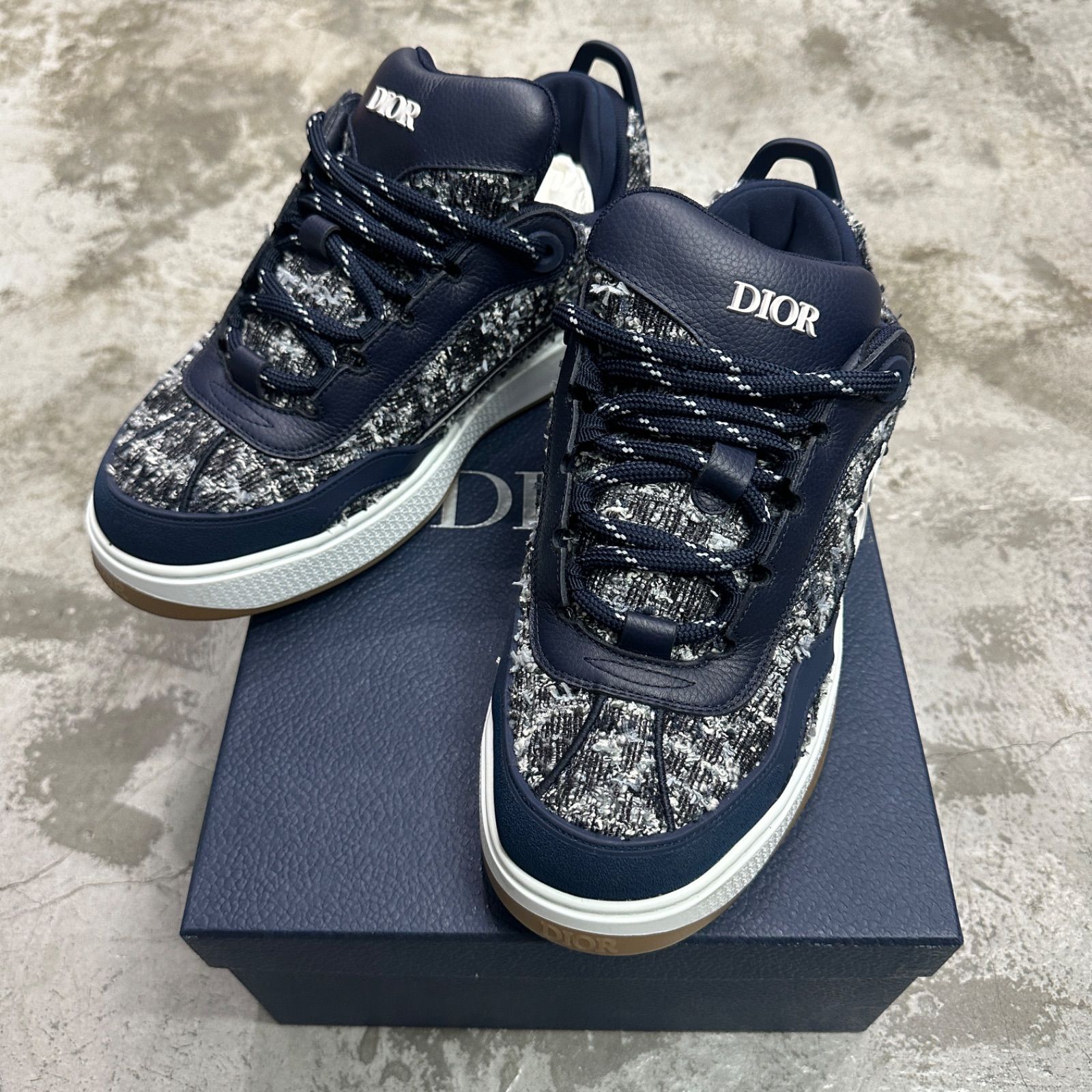 rio　クリスチャンディオール 参考上代296000円 888足限定 Christian Dior B9S ツイード スケーター