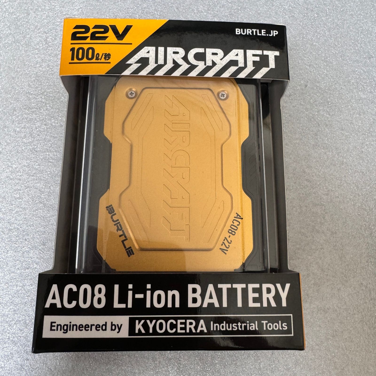 新品未使用！未開封！バートル　空調服22v AC08 二つ 楽天市場】2024 NEWモデル バートル【BURTLE】ファンと