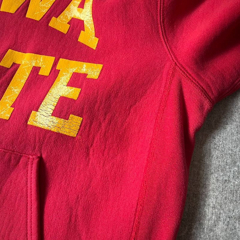 90s USA製 Cotton Exchange 2段 カレッジ プリント RWタイプ
