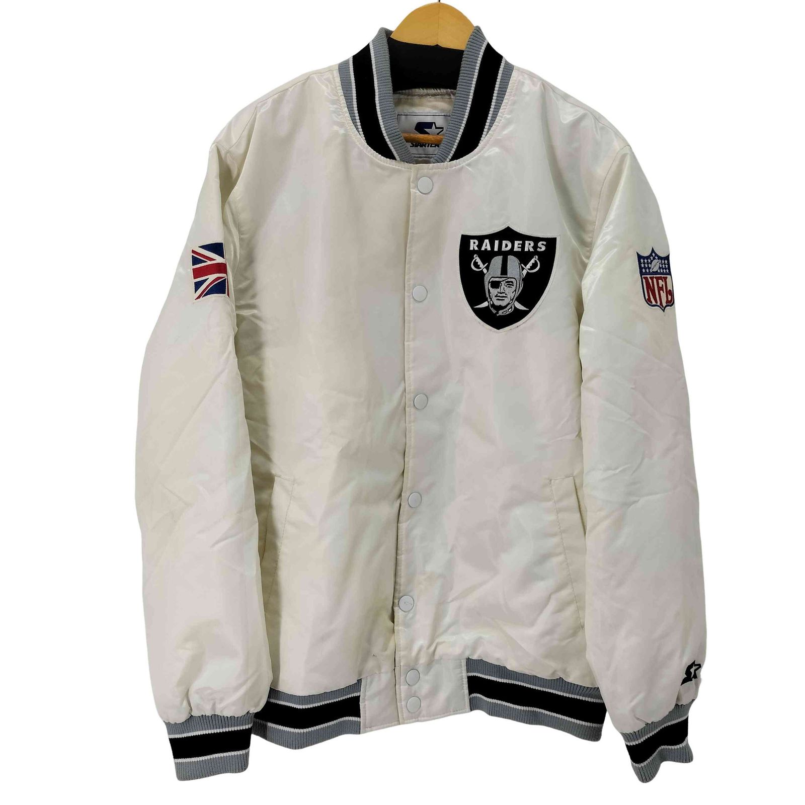 STARTER ベースボールジャンパー　サイズXL STARTER 古着 90年代 スターター MLB ニューヨークメッツ