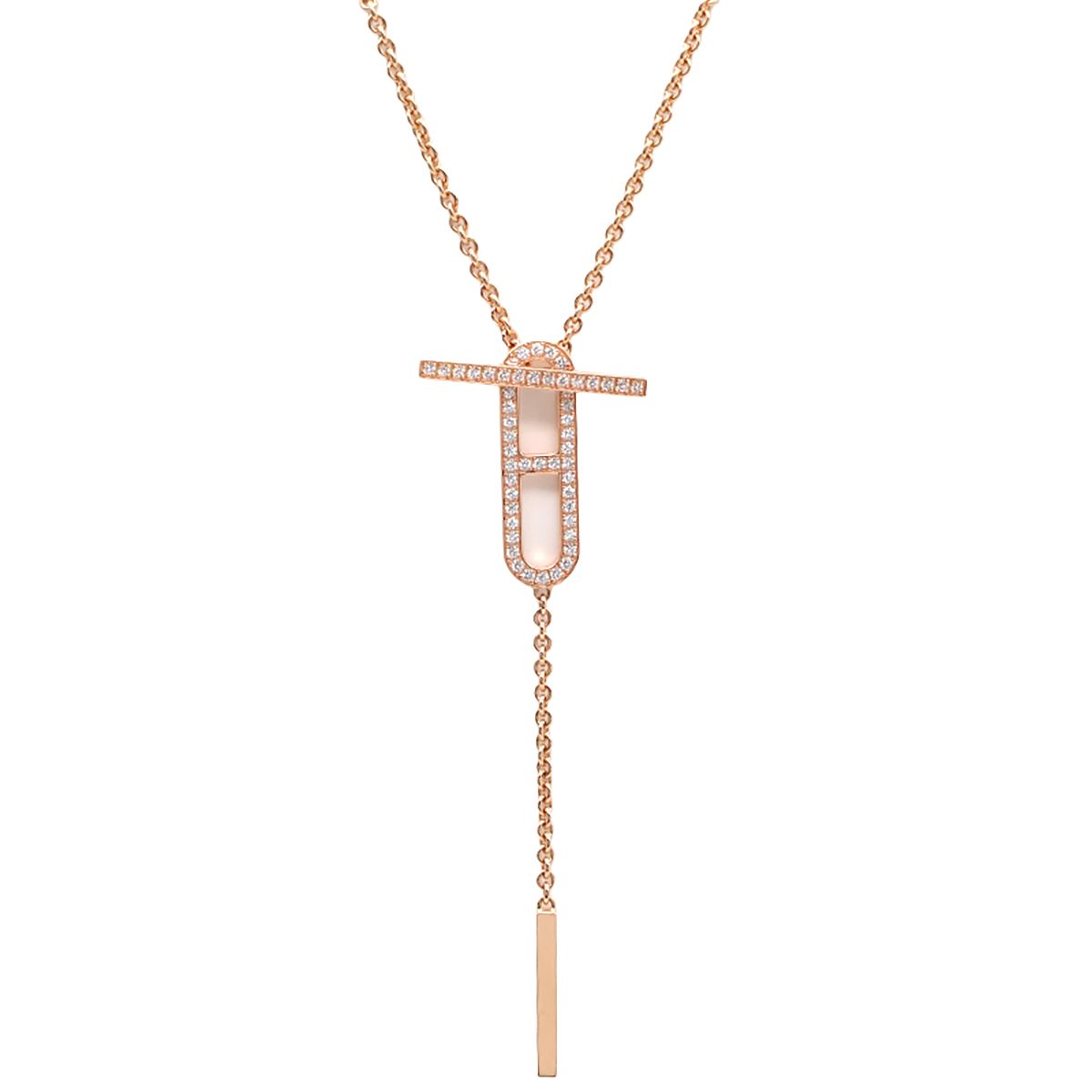 エルメス HERMES ネックレス エヴァーシェーヌダンクル K18PG