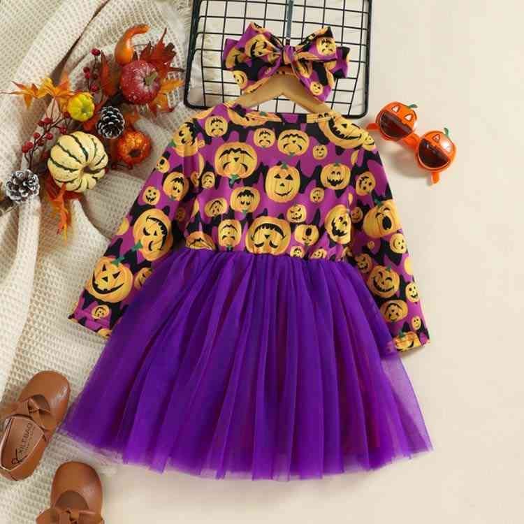 チュチュワンピース チュールワンピース 2点セット ハロウィン服 子ども  ドレス 可愛い コスチューム コスプレ衣装 コスプレ ワンピース 小悪魔 パーティー  ハロウィン 女の子#gurug571498