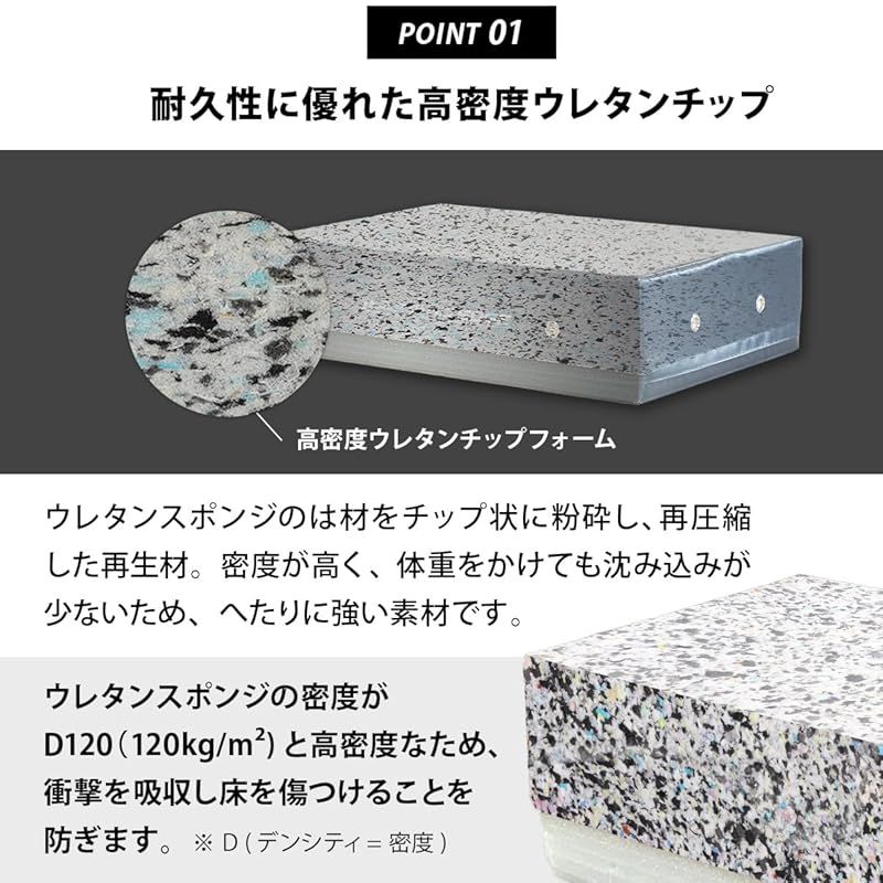 リーディングエッジ ドロップマット ダンベル マット 60×40cm 厚15cm Amazon | [リーディングエッジ] ドロップマット ダンベル マット