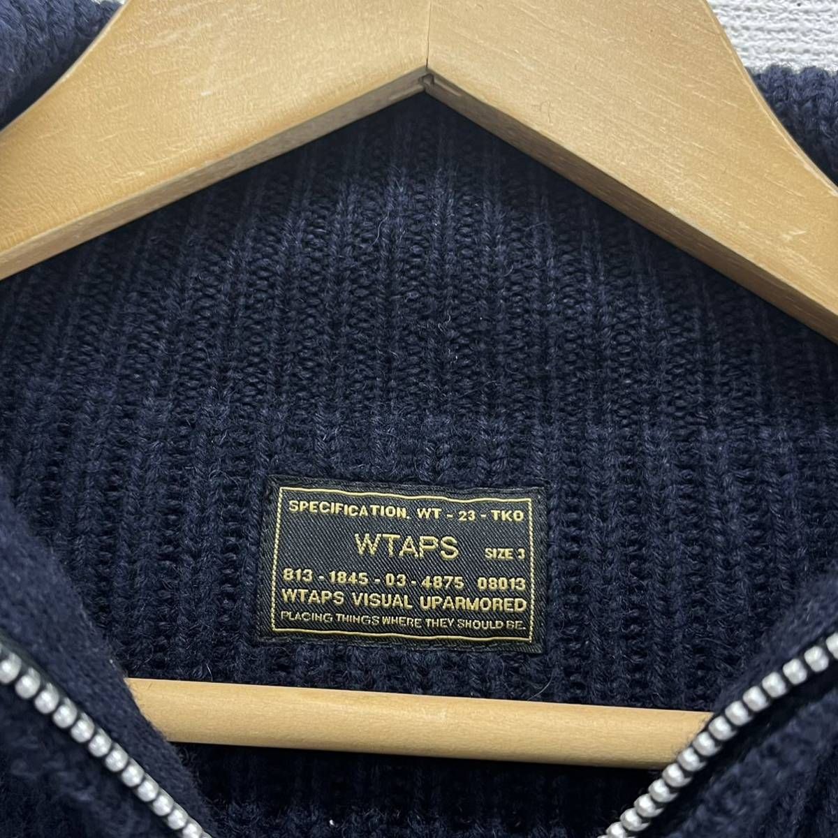 WTAPS ダブルタップス 162MADT-KNM03 16AW COMMANDER SWEATER.WOOL 