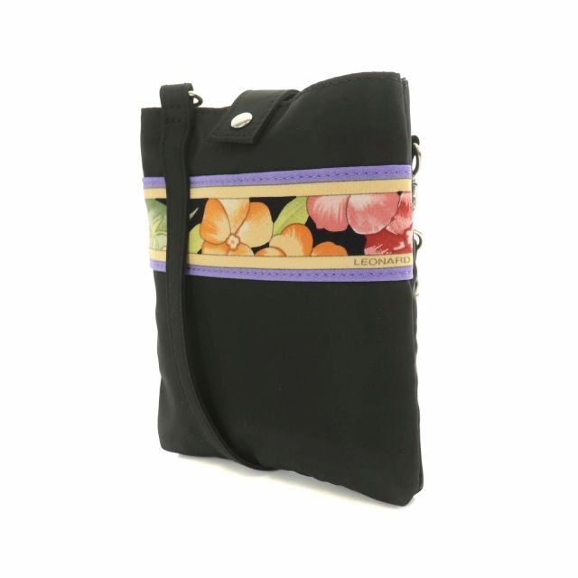 未使用】LEONARD スマホショルダー 花柄 携帯ショルダーケース
