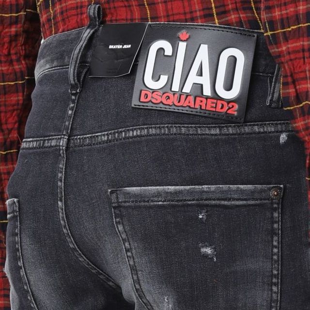 ○新品/正規品○ Dsquared2 Ciao BLACK CLEAN WASH JEANS - メルカリ