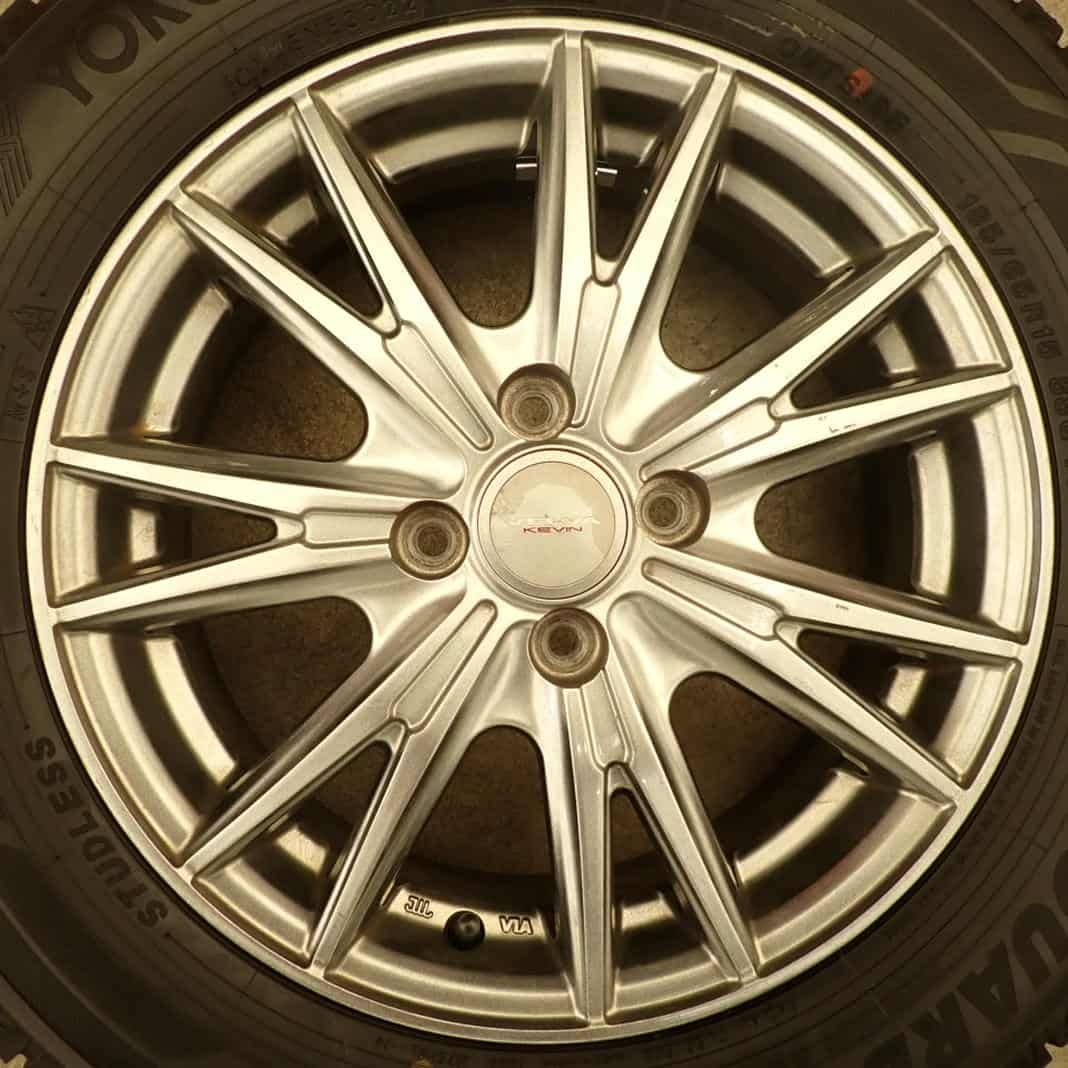 冬4本SET 会社宛 185 65R15×5.5J 88Q ヨコハマ アイスガード IG60 製 アルミ フリード スパイク 店頭交換OK NO F2992