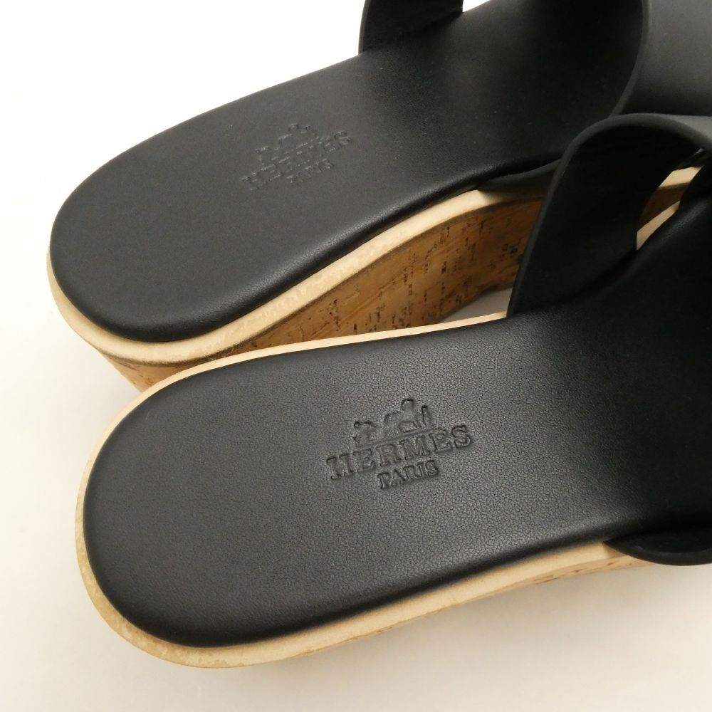 エルメス　エズ　36 美品 美品 HERMES エルメス エズ サンダル 36 レディース AY6883W2