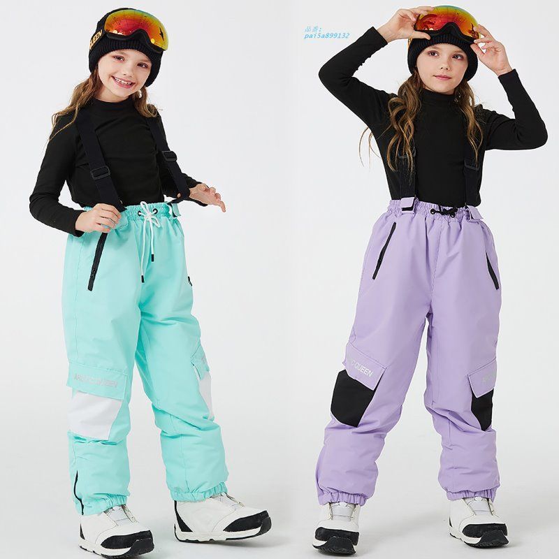 スキーウェア パンツ 子供 スノーボードウェア 女の子 男の子 雪遊び ストレッチパンツ 単品 スノボ スポーツウェア スノーウェア 防寒 ロングパンツ pai5a899132