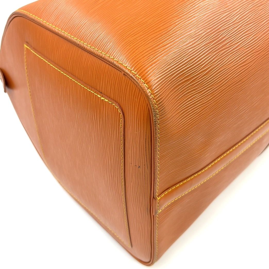 LOUIS VUITTON キーポル55 エピ エピ ジパングゴールド レザー