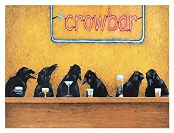 Crowバーby Will Bullas印刷ポスター16?x 12