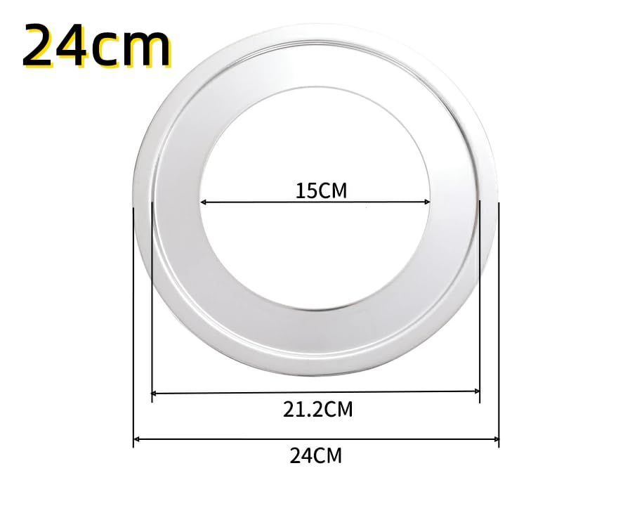 【人気商品】蒸し器 蒸し板 せいろ用受け台 蒸籠用受け台 受け台 ステンレス製 18.1cm-32cm 中華セイロ用 (24cm)