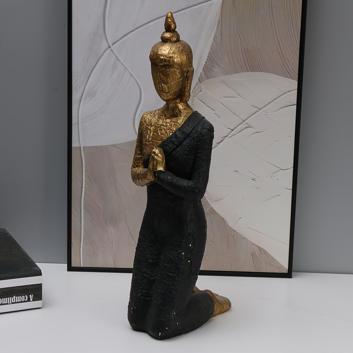 仏陀 ブッダ 像 仏像 坐像 金 タイ チベット 仏教 瞑想 浄化