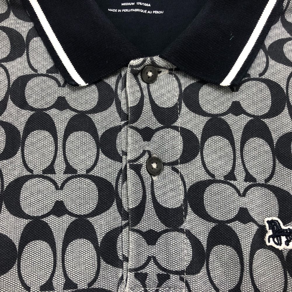 02w17653 コーチ COACH シグネチャー ネイビー M ペルー製 02w17653 コーチ COACH シグネチャー ネイビー M ペルー製