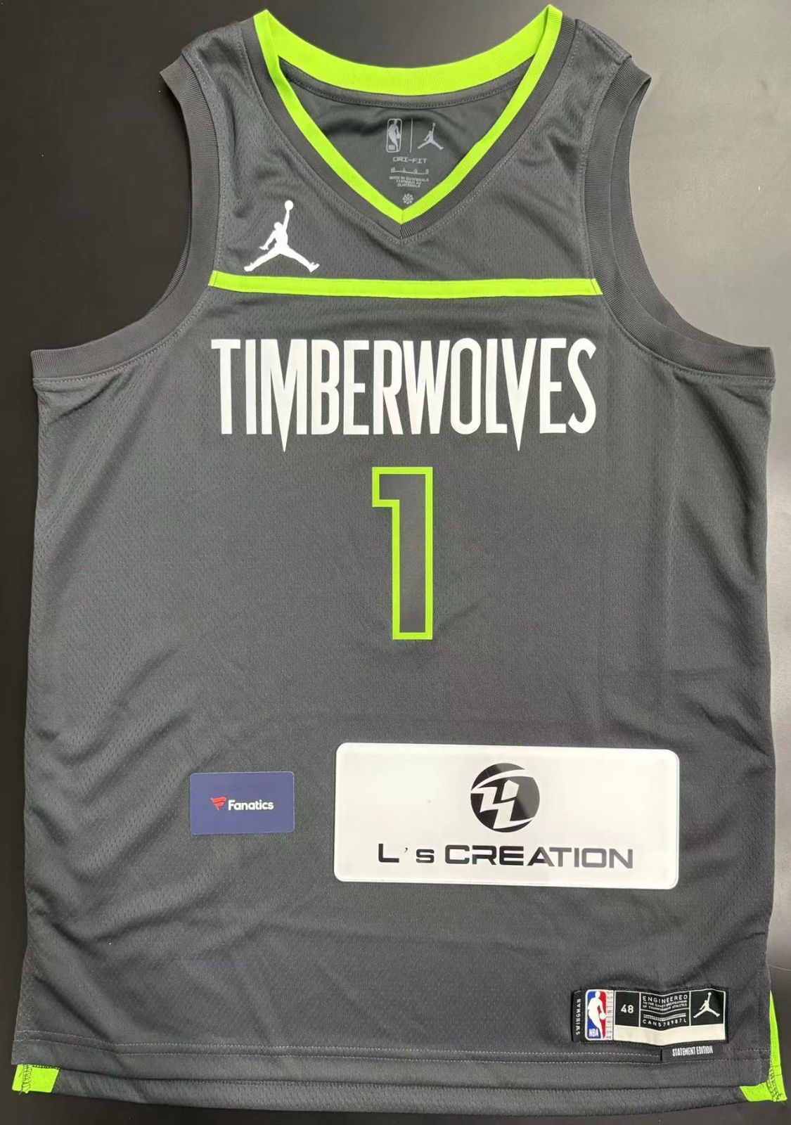 ミネソタ・ティンバーウルブズ アンソニーエドワーズユニフォーム ミネソタ・ティンバーウルブズ Nike アイコン エディション
