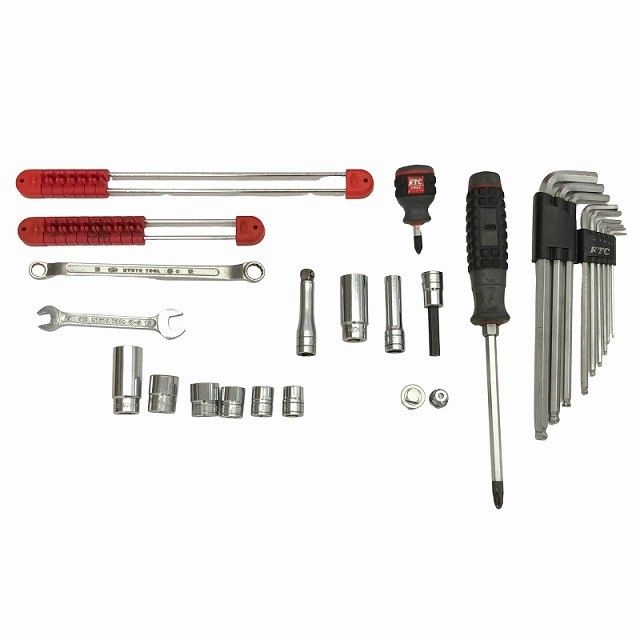 品セット KTC 京都機械工具 ソケット複数 ドライバー 六角レンチ スパナ 2段工具箱 ツールボックス WATERLOO 画像 116793 HRDEVELOPMENT_JP
