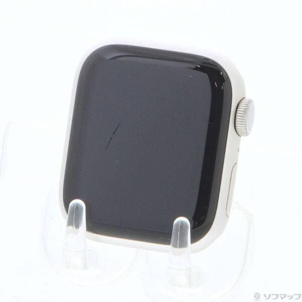 〔中古品〕Apple Watch Series 9 GPS 41mm スターライトアルミニウムケース バンド無し【258】