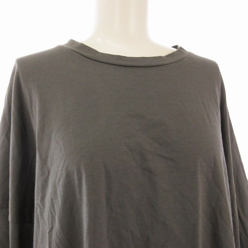 エンフォルド ENFOLD カットソー Tシャツ シルク混 長袖 38