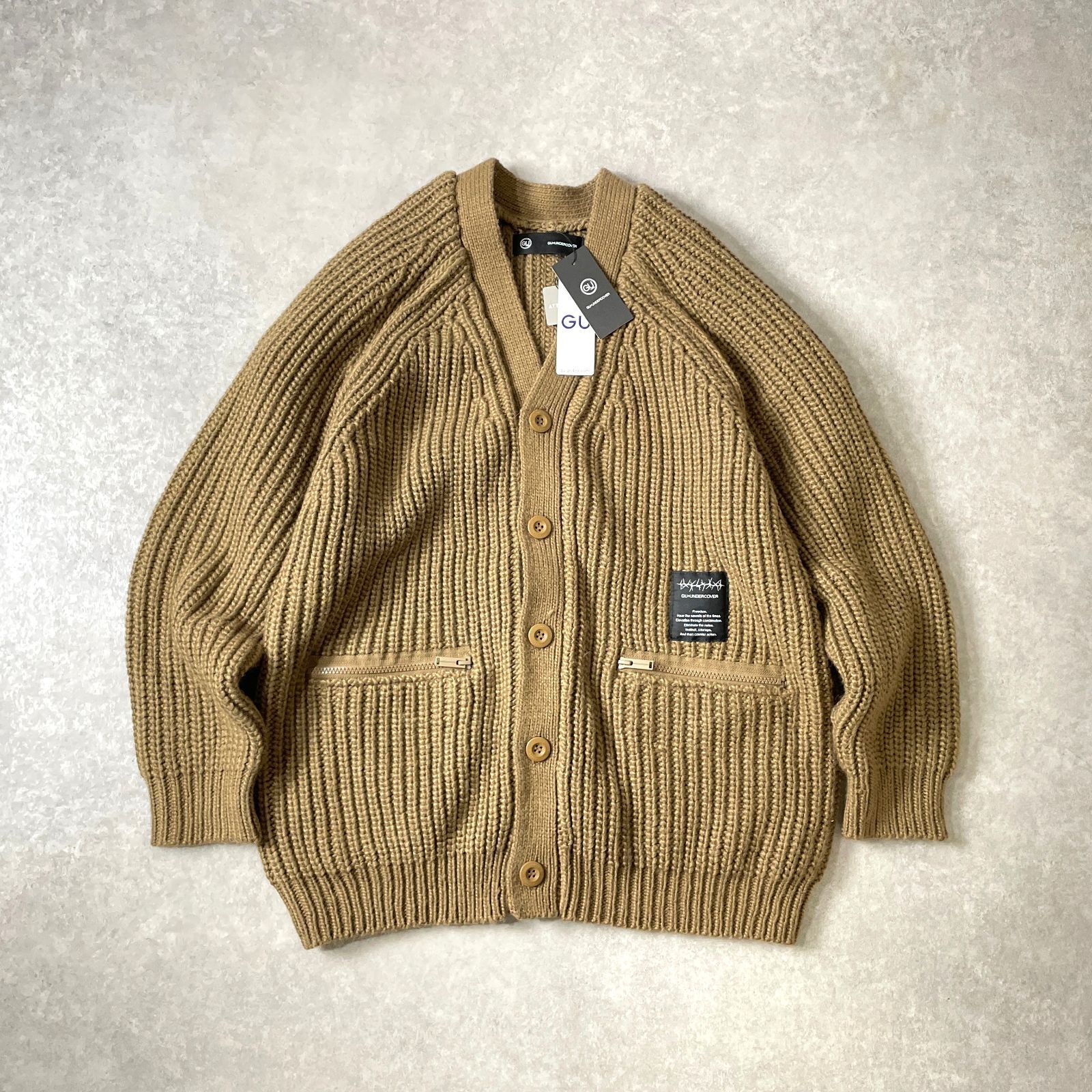 GU アンダーカバー ローゲージオーバーサイズカーディガン UNDERCOVER 