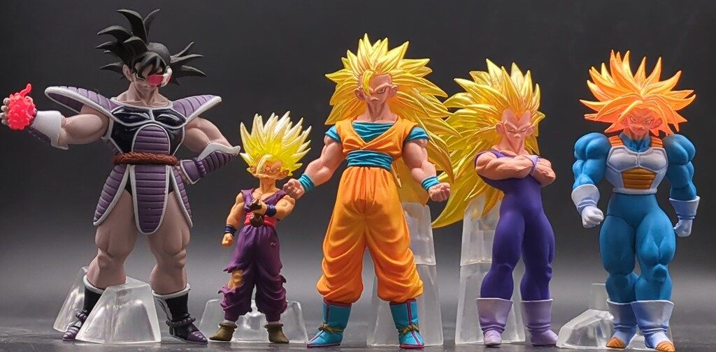 ドラゴンボール改 DG サイヤ人伝説 全5種セット ドラゴンボールHG