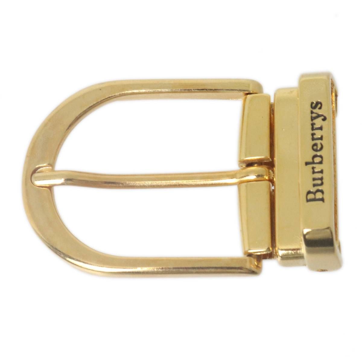 BURBERRY バーバリー ベルトバックル イエローゴールド 5.5×3.5(cm) NT