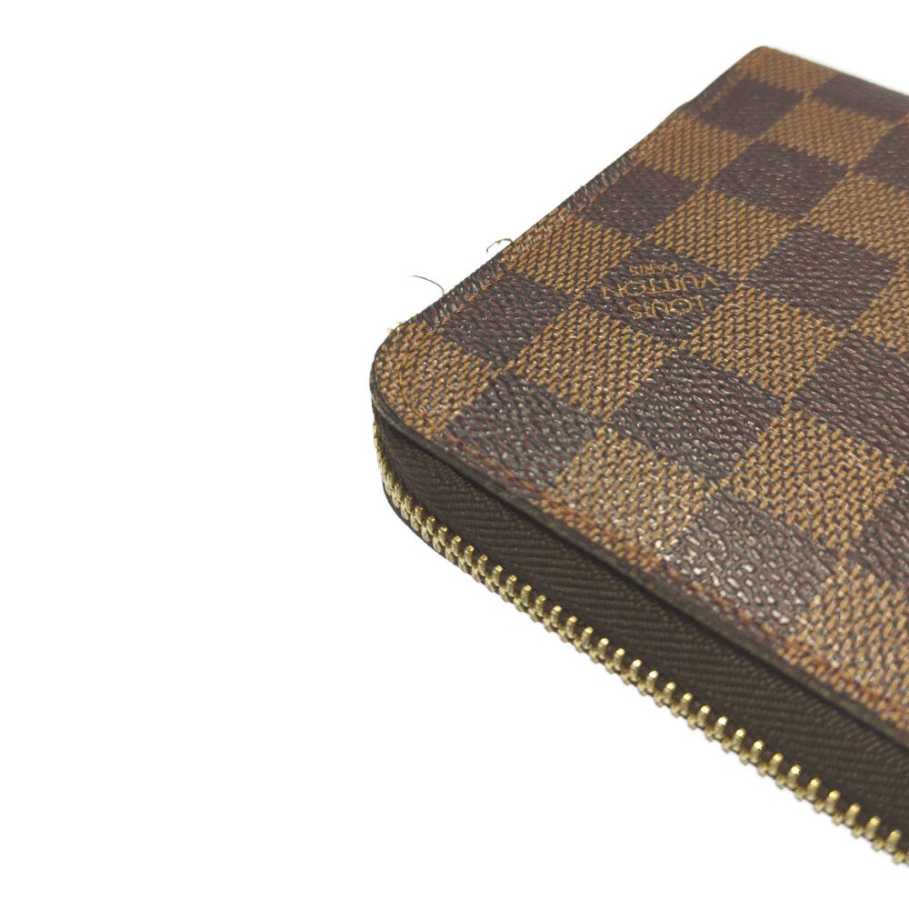 LOUIS VUITTON ルイヴィトン ダミエ・エベヌ・ジッピー